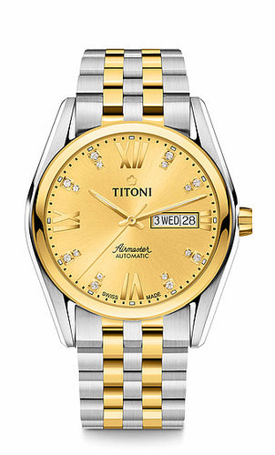 TITONI Men's Watch 93709 SY-615