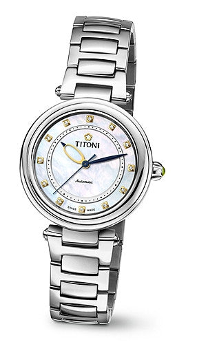 TITONI MISS LOVELY 23977 S-507 Ladies Auto Watch