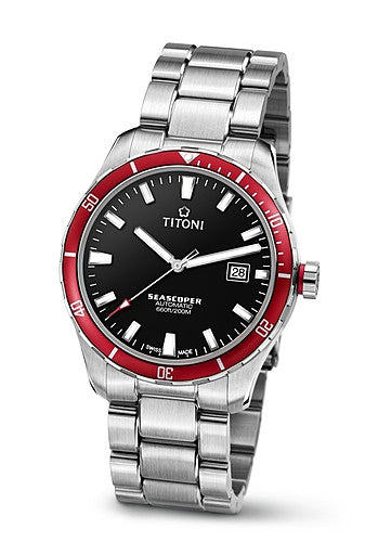 TITONI SEASCOPER 83985 SRB-517 Gents Auto Watch