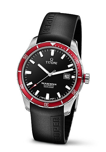 TITONI SEASCOPER 83985 SRB-RB-517 Gents Auto Watch